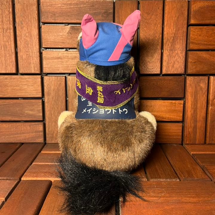 AVANTI製】メイショウドトウ avantiぬいぐるみアイドルホース 馬競馬