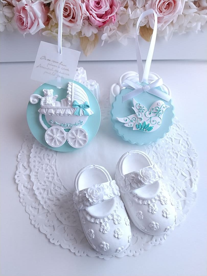 アロマストーンベビーシューズ&サシェセット