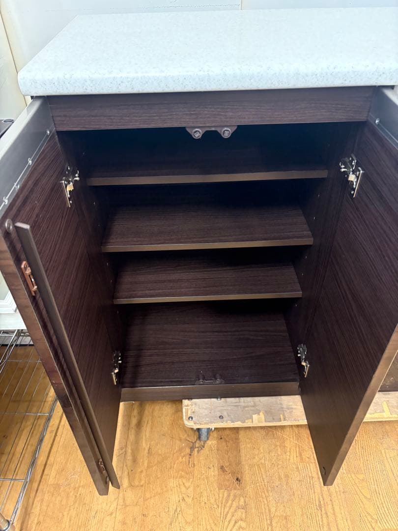 M086 ニトリ キッチンカウンター 幅1405mm