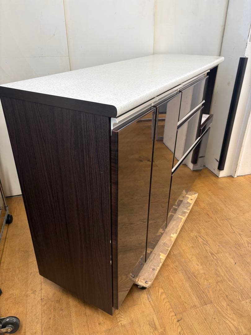 M086 ニトリ キッチンカウンター 幅1405mm