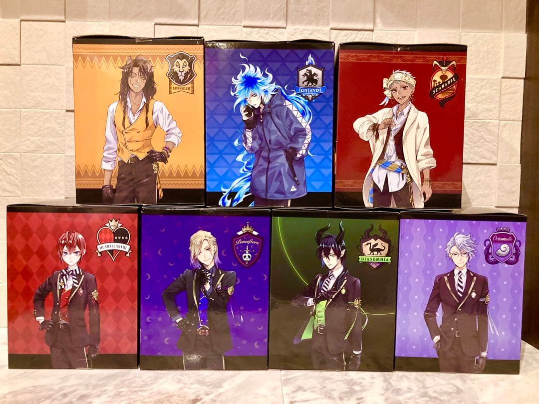 ツイステ プレミアムグレイスシチュエーションフィギュア 全７種 イデア マレウス