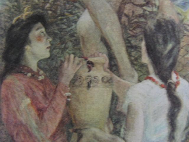 青木 繁【わだつみのいろこの宮】、年代物、希少画集画 - メルカリ