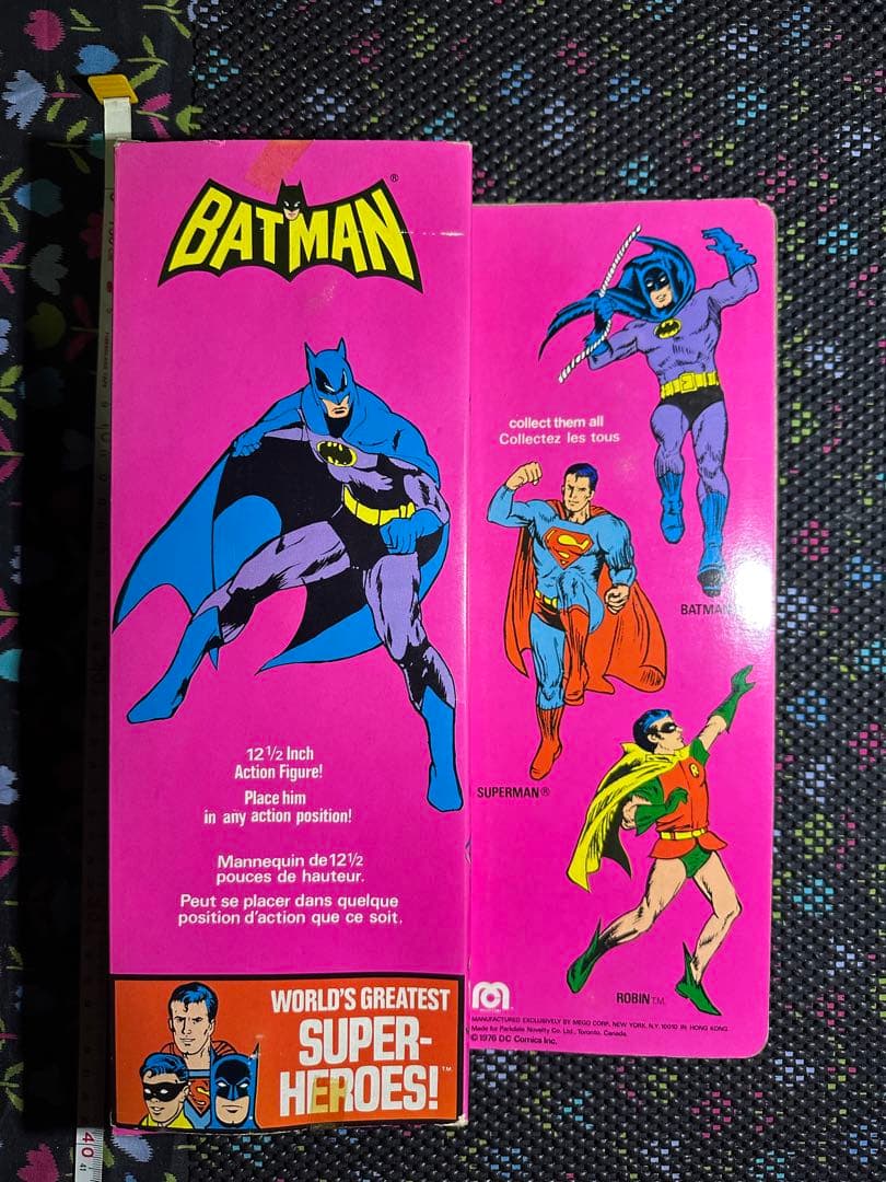 バットマン 12” アクションフィギュア (1976 MEGO) ヴィンテージ