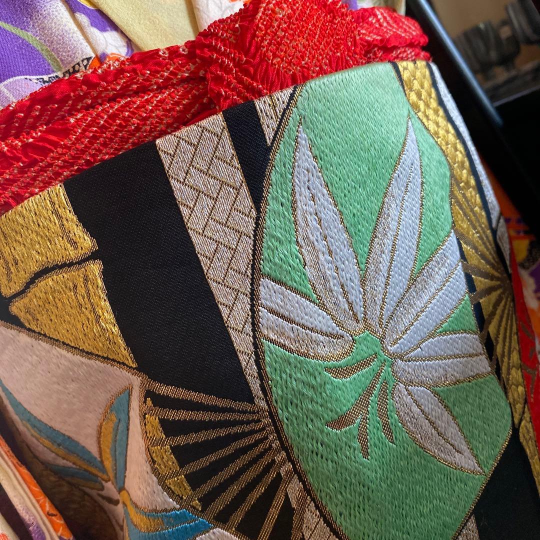 専用ハンドメイド だらり帯 七五三 作り帯 五歳〜七歳 アンティーク