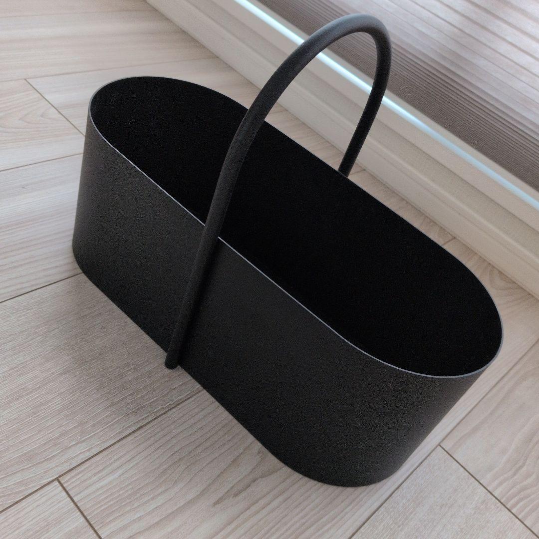 （金）価格！ほぼ未使用✮ファームリビング、黒、収納