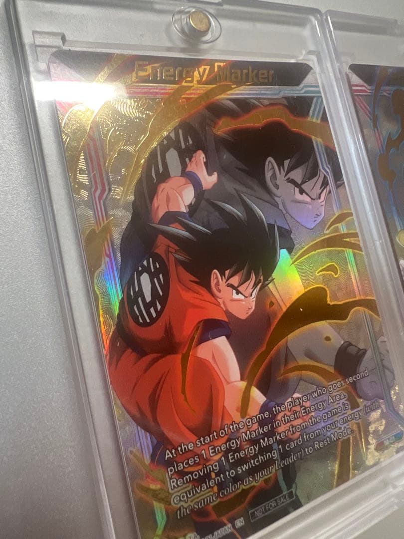 ドラゴンボール超カードゲーム ベジータ 孫悟空 エナジーマーカー