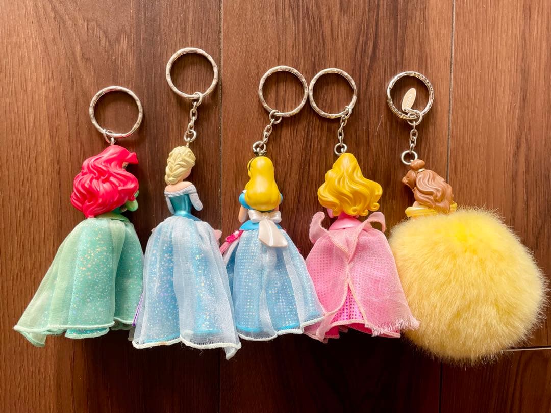 ディズニープリンセス キーホルダー 5点セット - メルカリ