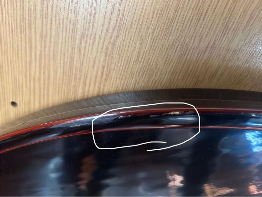 Ñ*様 希少！ 漆塗 特大盆