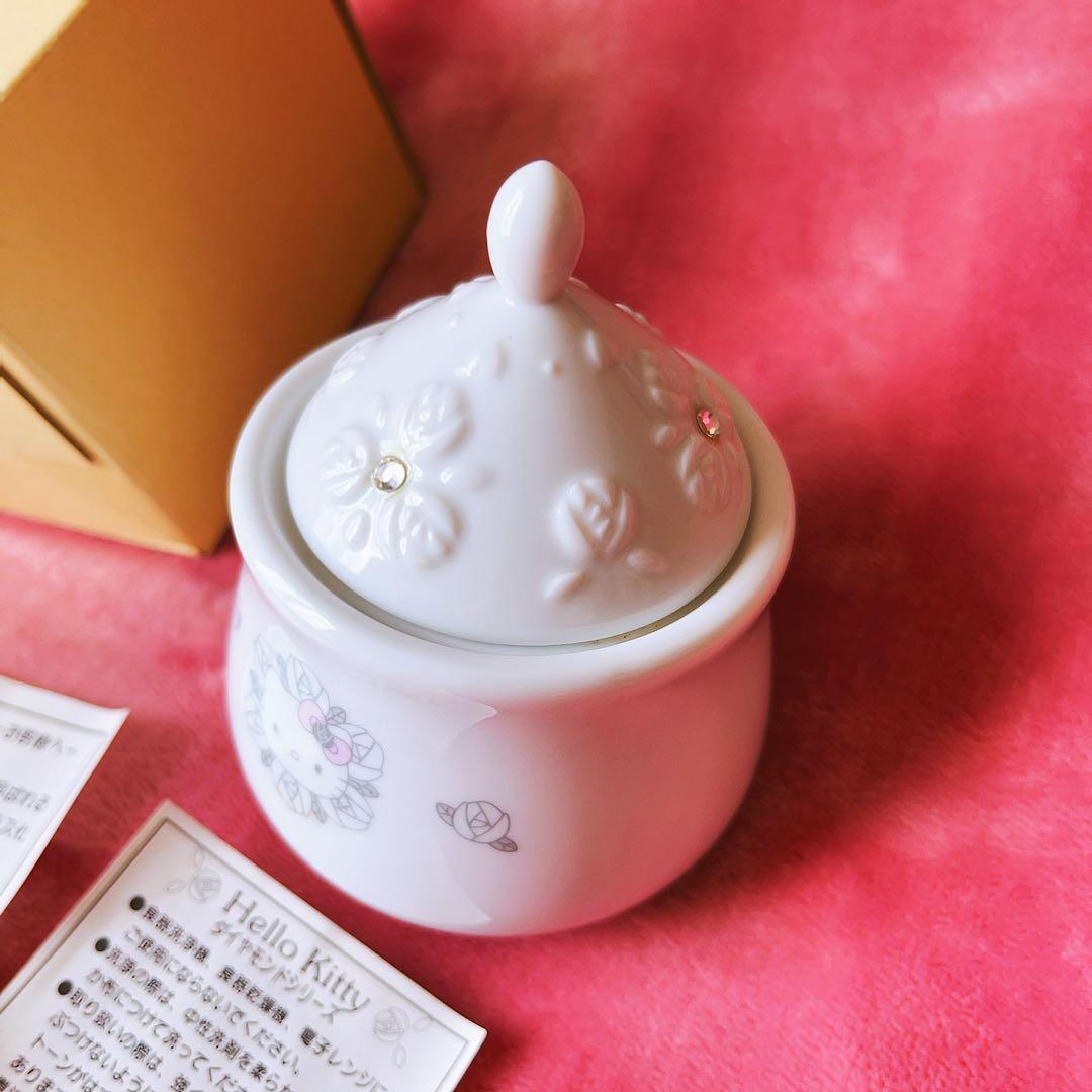 希少レア ハローキティ シュガーポット ダイヤモンド 1999 サンリオ