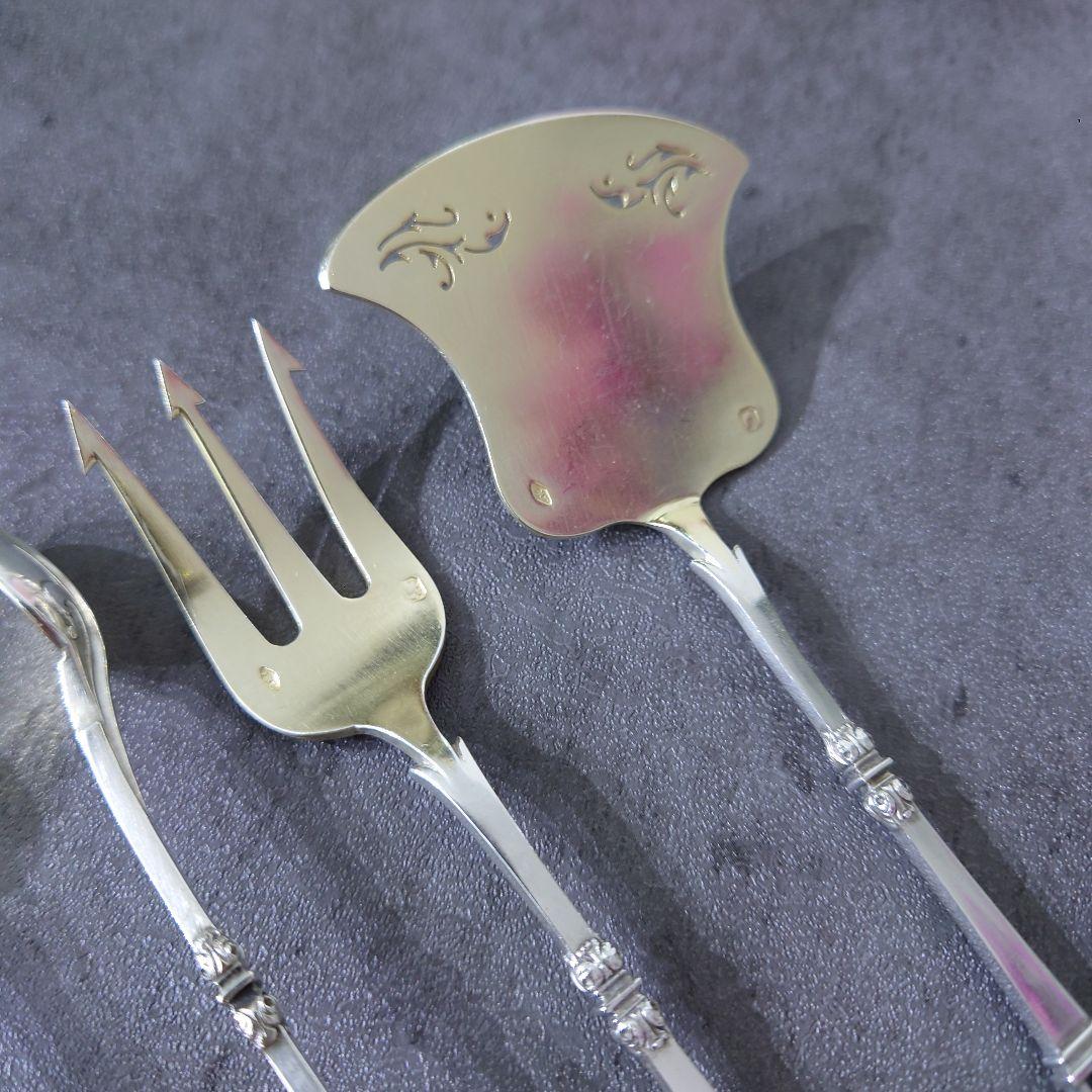 カルディヤック ルネサンス ルネッサンス デザートサーバー 4点 ヴェルメイユ