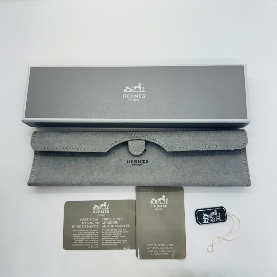 ✨HERMES✨エルメス✨クォーツ✨ゴールド文字盤✨ブラウン✨ケリーウォッチ✨
