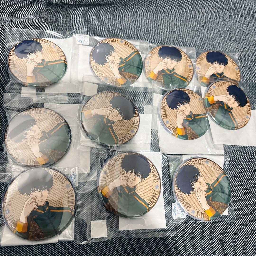 サカモトデイズ まるくじ Vintage Style 勢羽夏生 缶バッジ 11点