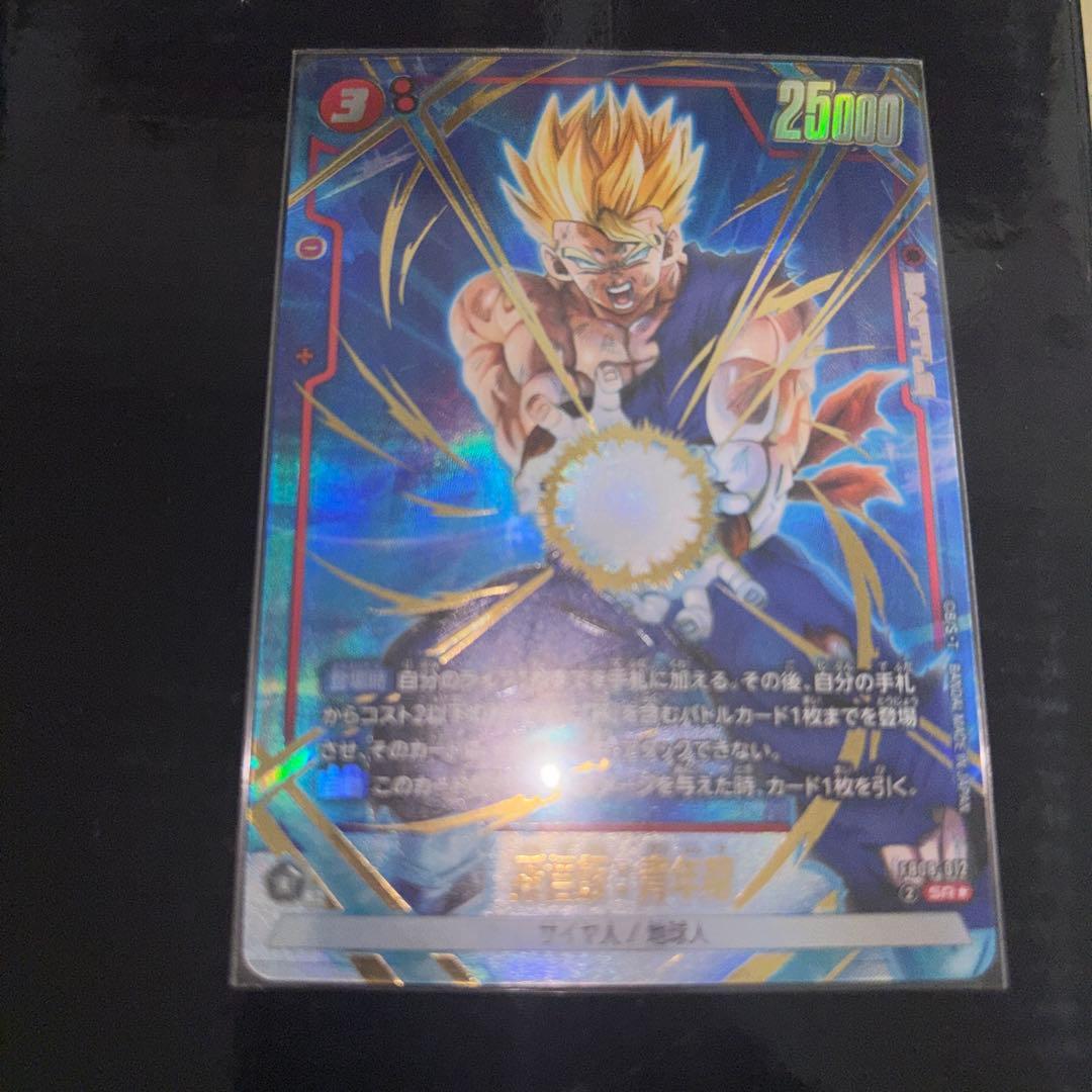 孫悟飯 青年期 SR☆ パラレル FB08-012 - メルカリ