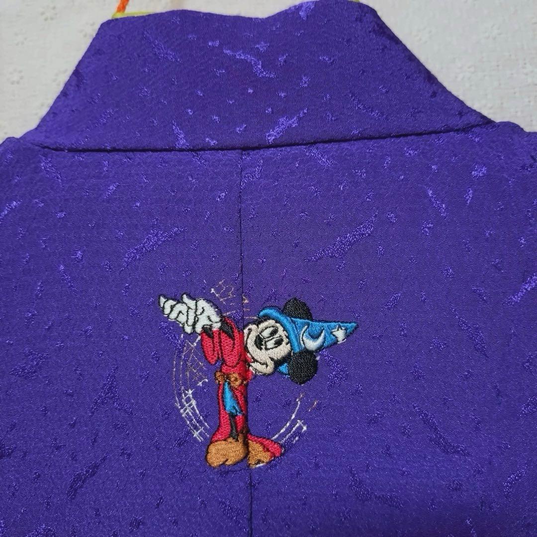 七五三　3歳　ディズニーミッキー着物　袴　小物セット