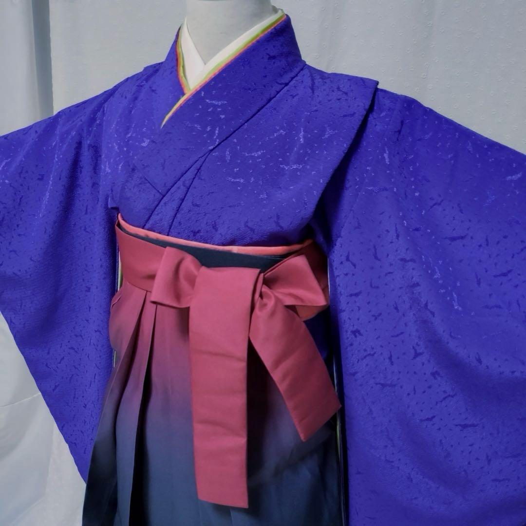 七五三　3歳　ディズニーミッキー着物　袴　小物セット