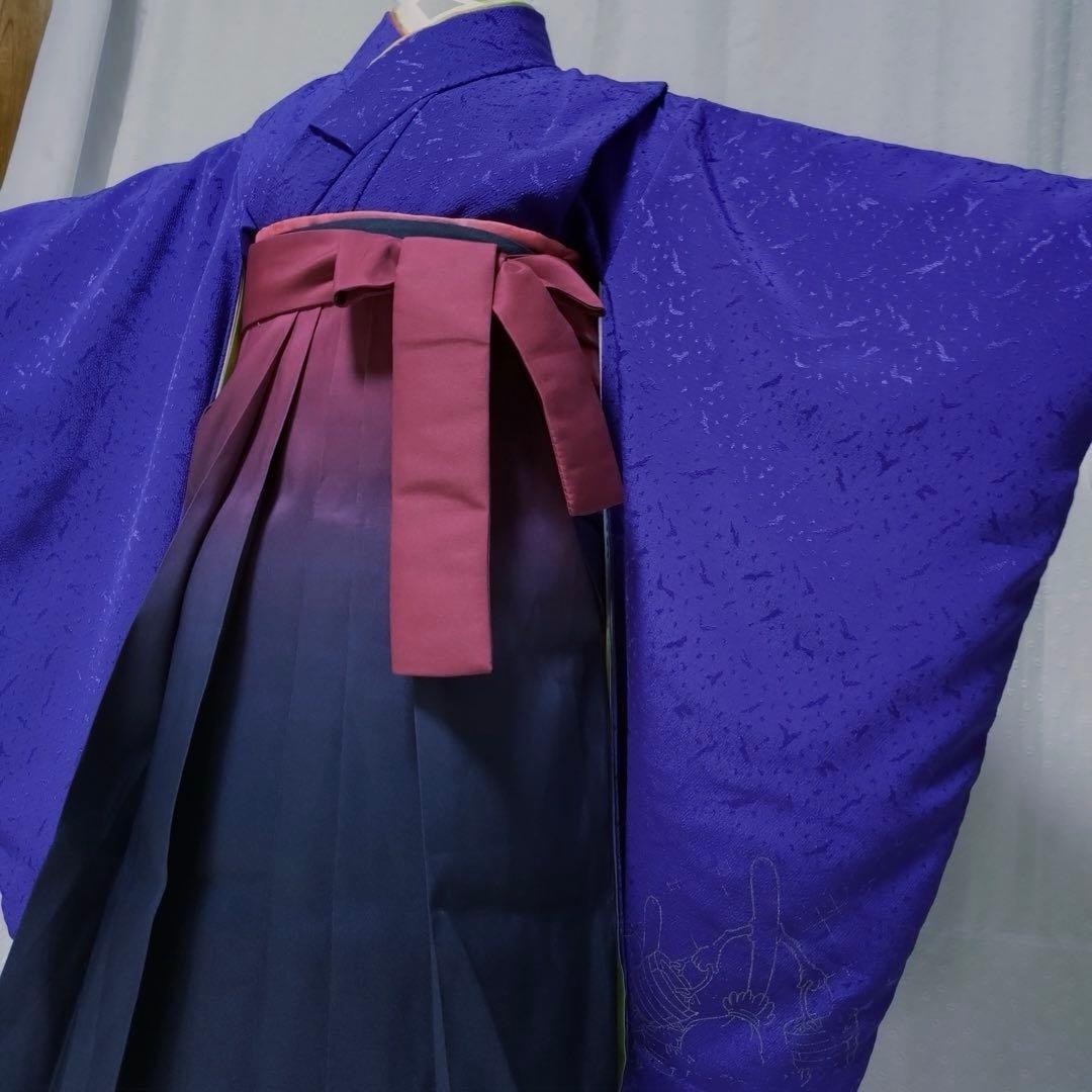 七五三　3歳　ディズニーミッキー着物　袴　小物セット