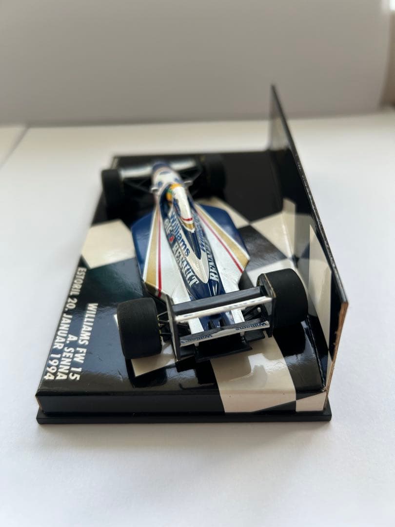 ミニチャンプス 1/43 ウイリアムズ ルノー FW15 アイルトン•セナ 限定