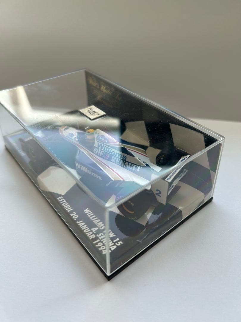 ミニチャンプス 1/43 ウイリアムズ ルノー FW15 アイルトン•セナ 限定