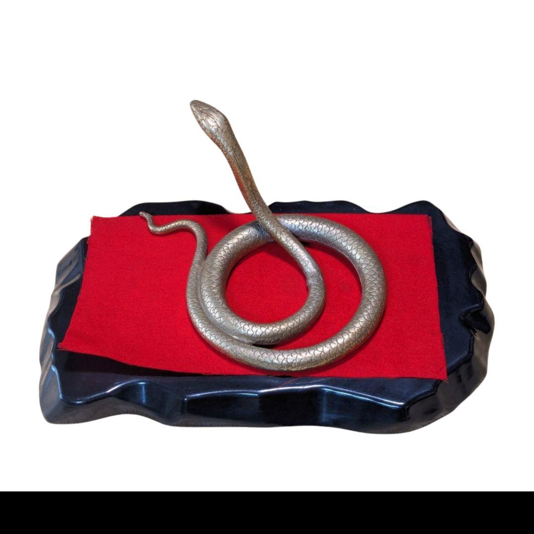 蛇 置物　金運　強運　干支　縁起物