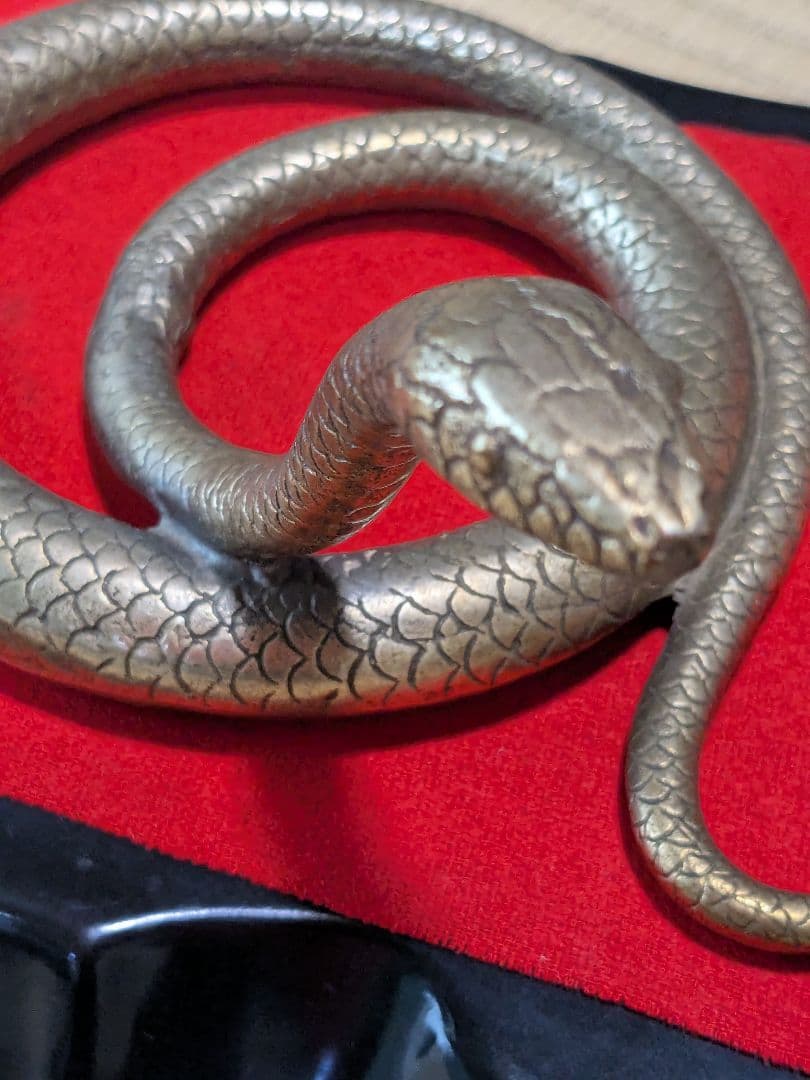 蛇 置物　金運　強運　干支　縁起物