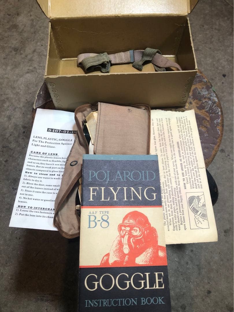 POLAROID B-8 ゴーグル ポラロイド　ハーレー　buco ホットロッド