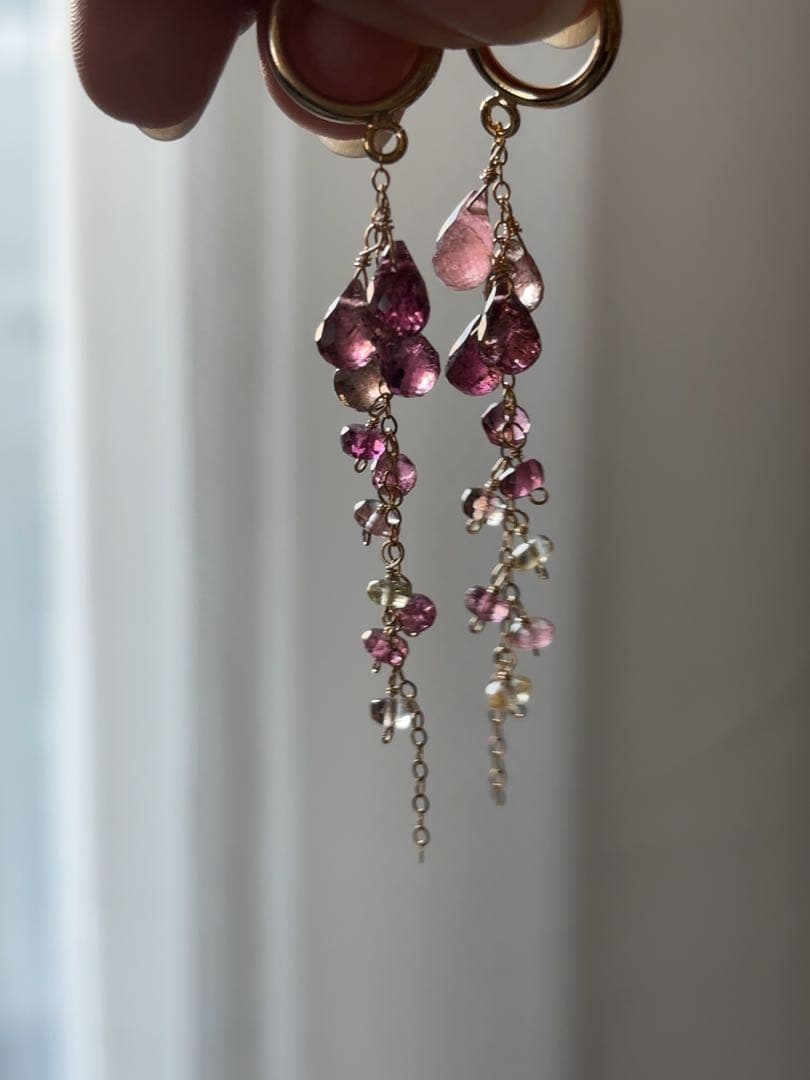 レン様 ミントエメラルドのピアス R778