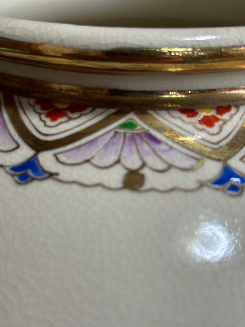 人間国宝十四代沈寿官作秋草花蝶文花瓶 未使用 薩摩焼 - メルカリ