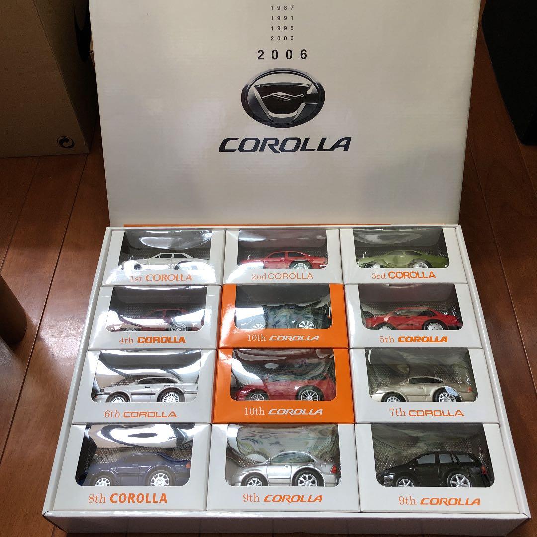 非売品】カローラ 歴代プルバックカーセット ノベルティー - メルカリ