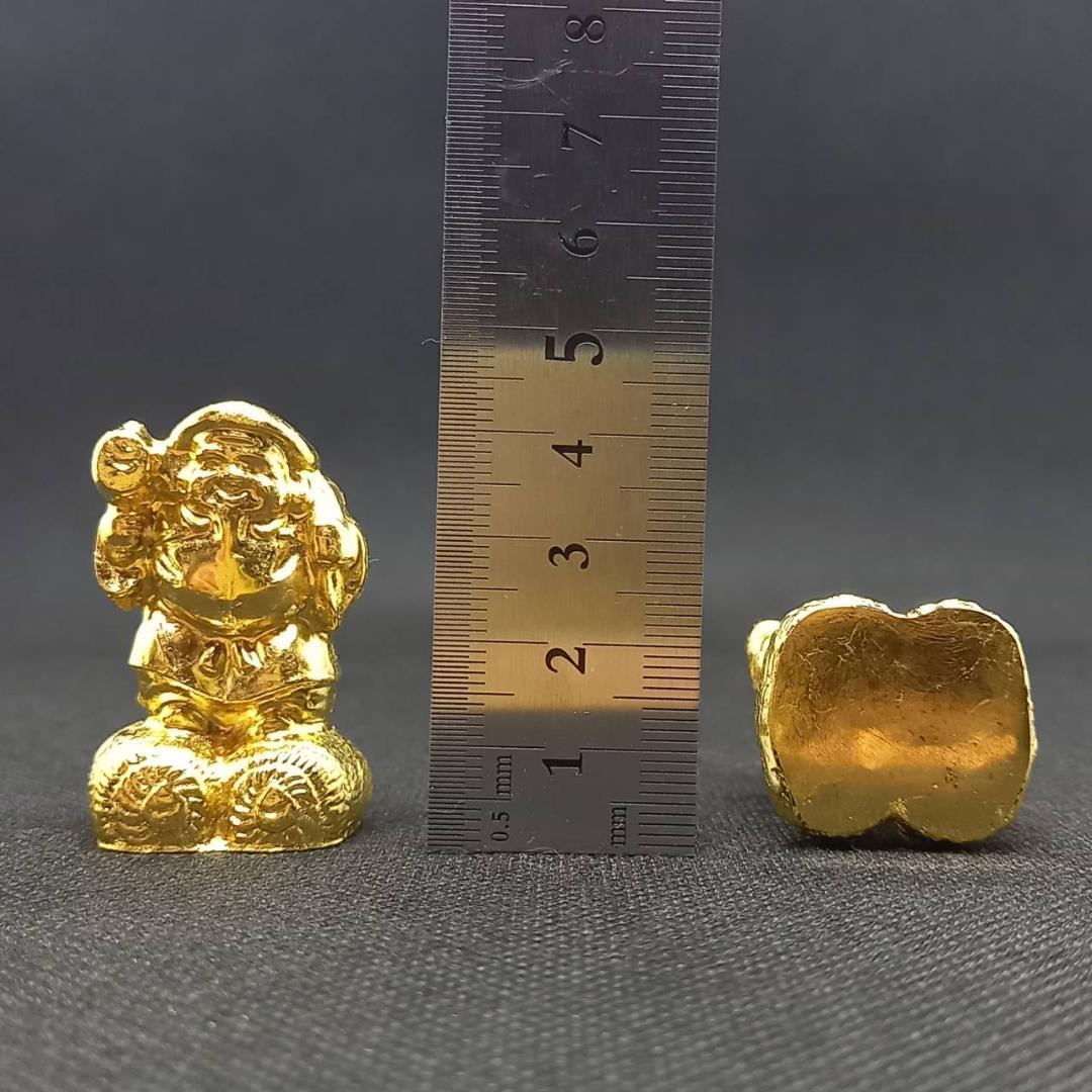 『24k純金貼り【超強力】大金運大黒天様オルゴナイト』だいこくてん 置物　360