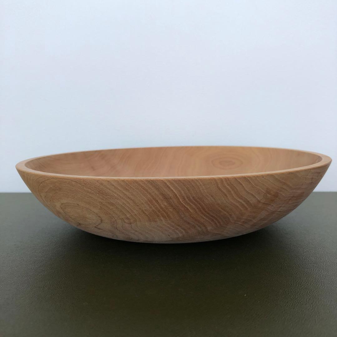 三谷龍二　丸皿　深皿　ボウル　器　木製　木工作家