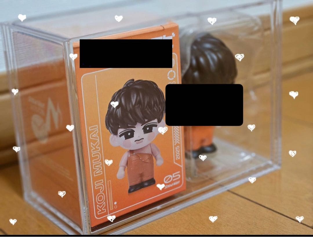 ダイソー 重なる透明収納ケース すのチルソフビ 新品 未開封 9個セット