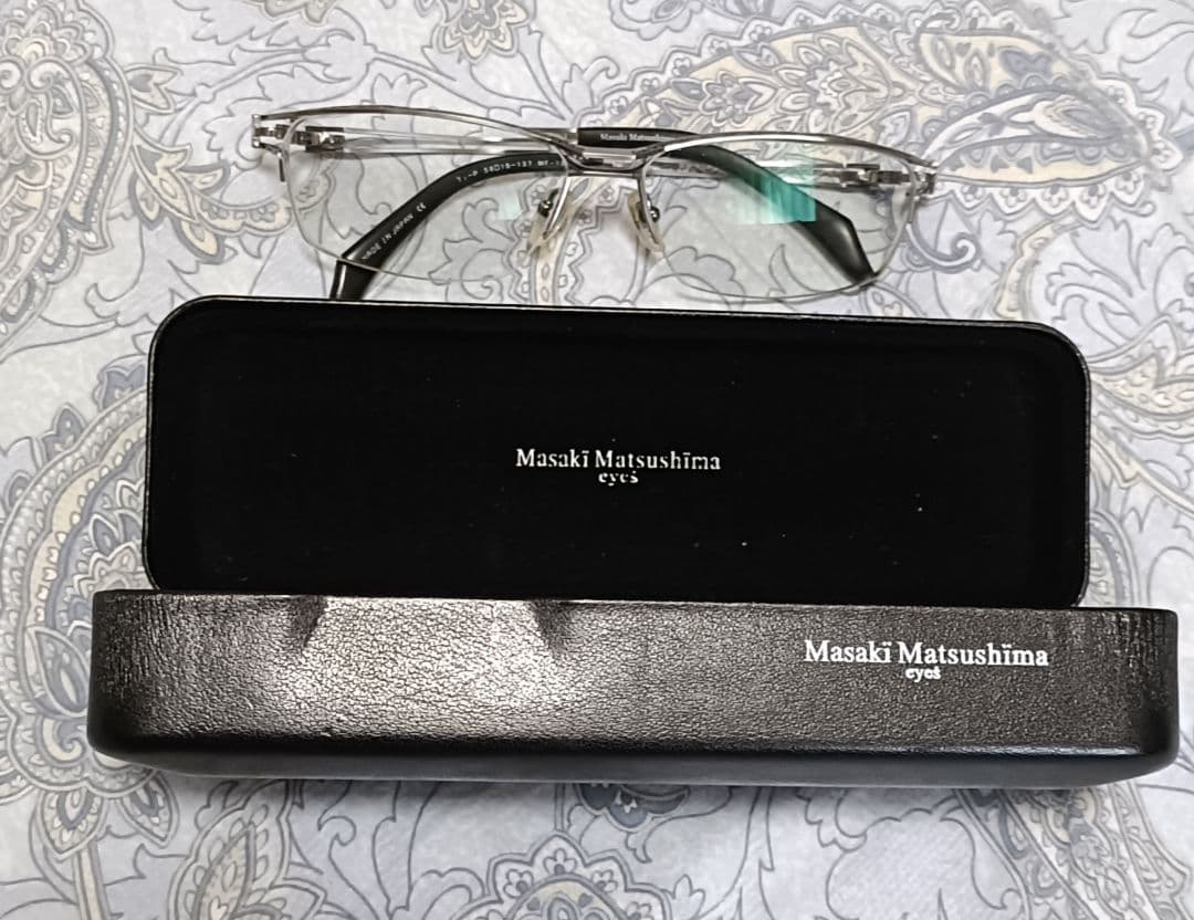 Masaki Matsushima メガネ(度あり) 専用ケース付き