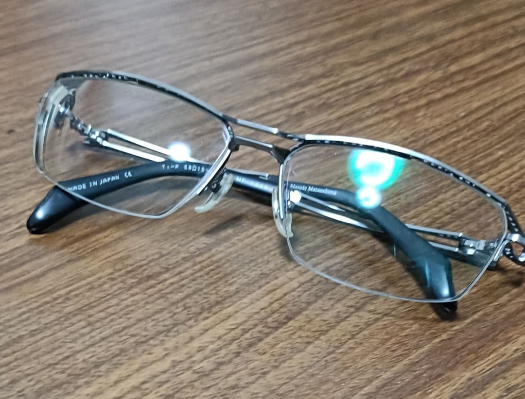 Masaki Matsushima メガネ(度あり) 専用ケース付き