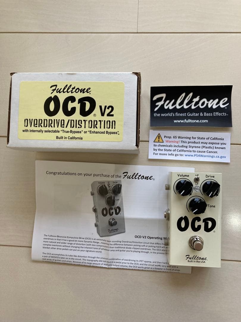 Fulltone OCD V2 オーバードライブ/ディストーション（中古）
