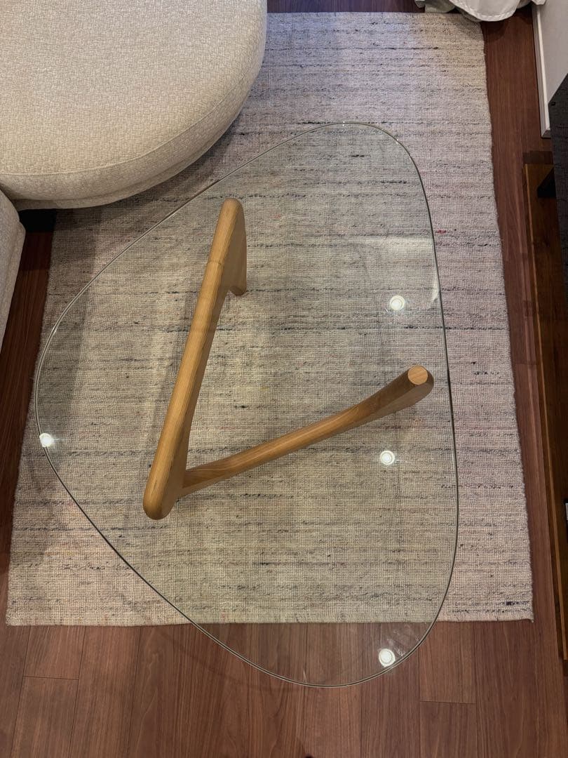 引き取り優先】イサム・ノグチ ガラステーブル レプリカ - メルカリ