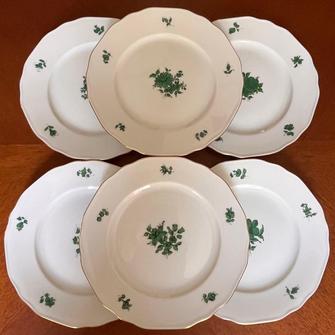 【希少品】アウガルテン★マリアテレジア★デザート皿　6枚