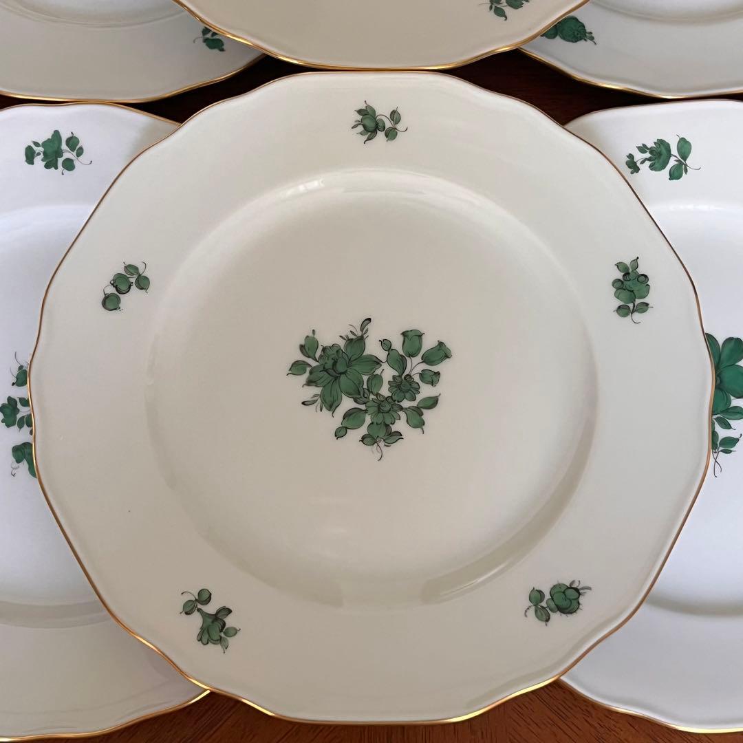 【希少品】アウガルテン★マリアテレジア★デザート皿　6枚