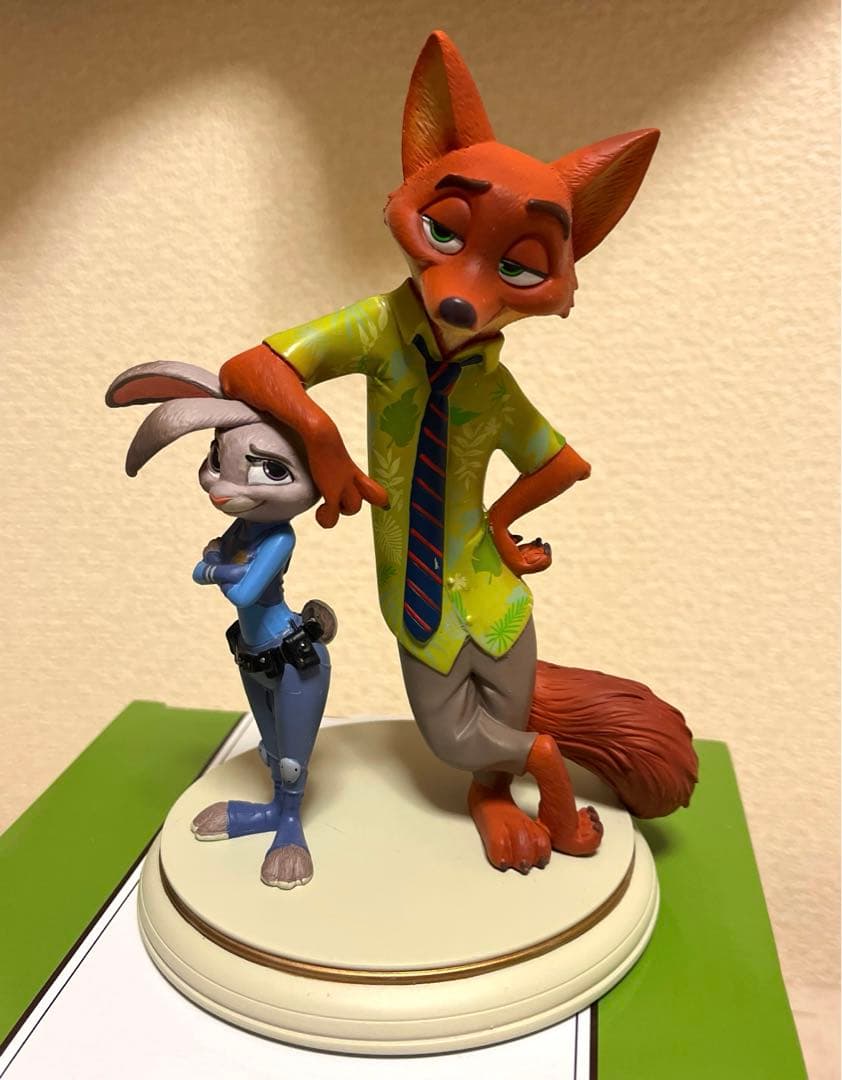 ディズニーストア ズートピア 5周年 ジュディ ニック フィギュア