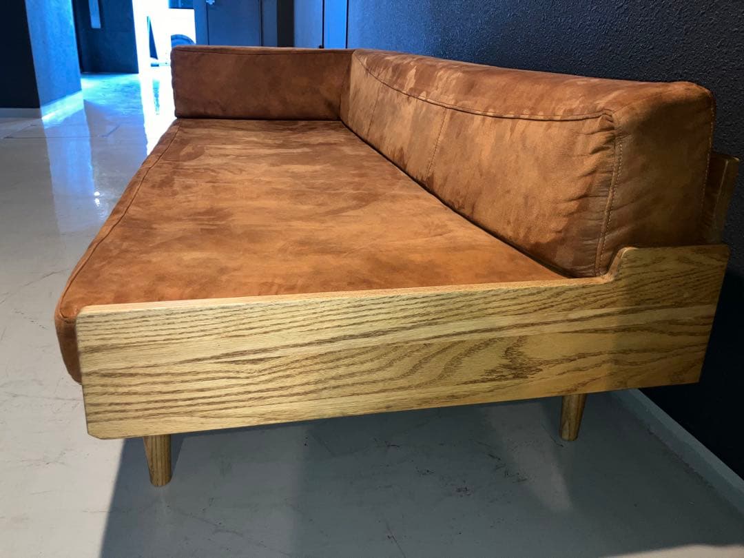 MOMO naturalモモナチュラル 3p MEDIUM デイソファ　片アーム