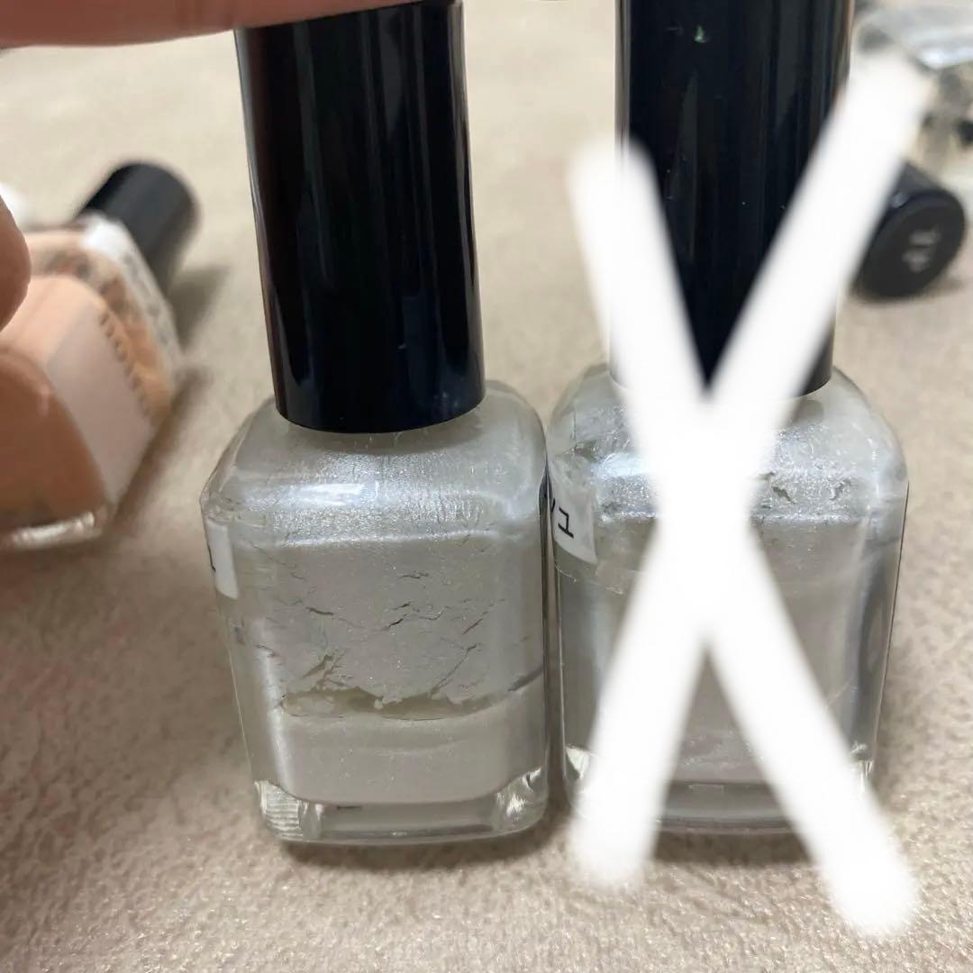 【最終値下げ】検定用品　マニキュア　ベースコート　トップコート　バラ売り可