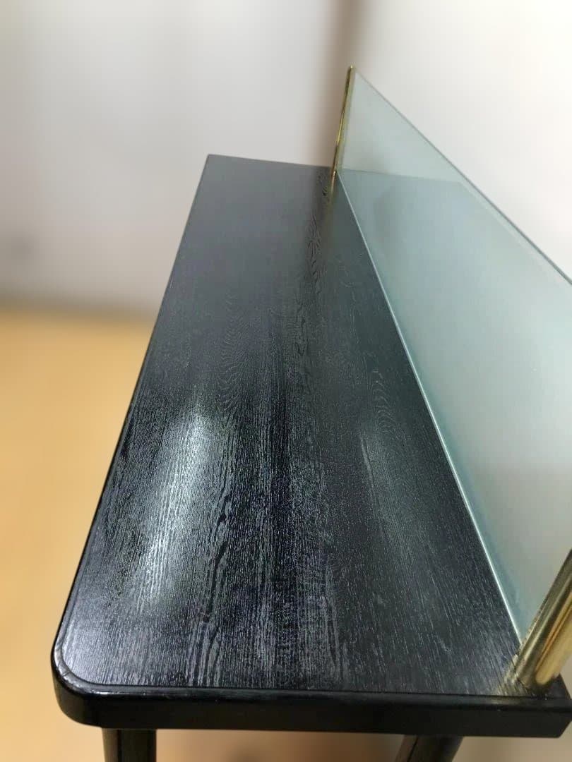 【送料無料】店舗什器 ハイカウンター テーブル ガラス間仕切り 251109