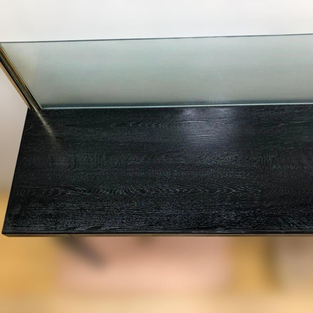 【送料無料】店舗什器 ハイカウンター テーブル ガラス間仕切り 251109