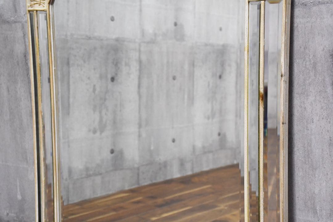 EGC88 イタリア製 チェリーニ・ジョヴァンニーニ ウォールミラー 木彫刻