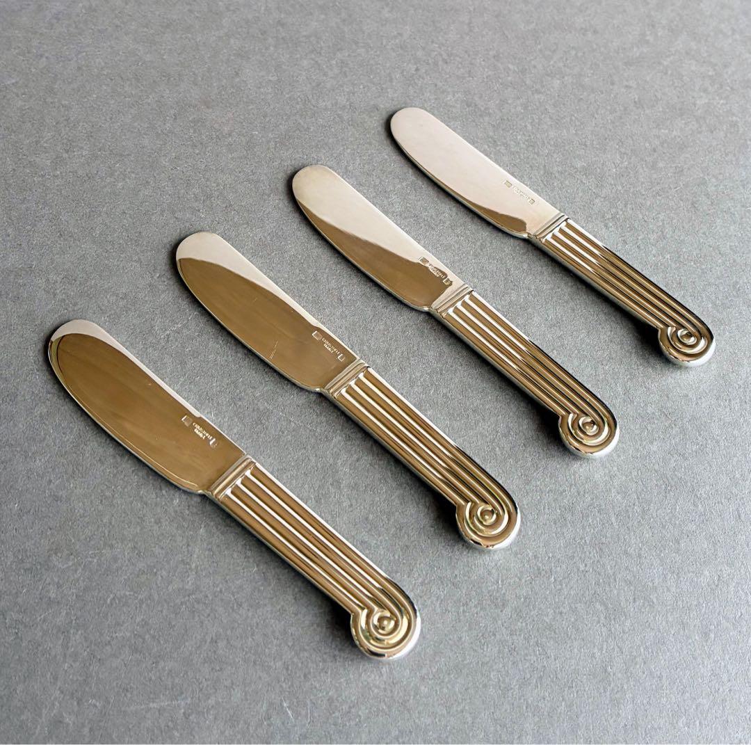 フランス クリストフル バターナイフ 4本セット ミニサイズ