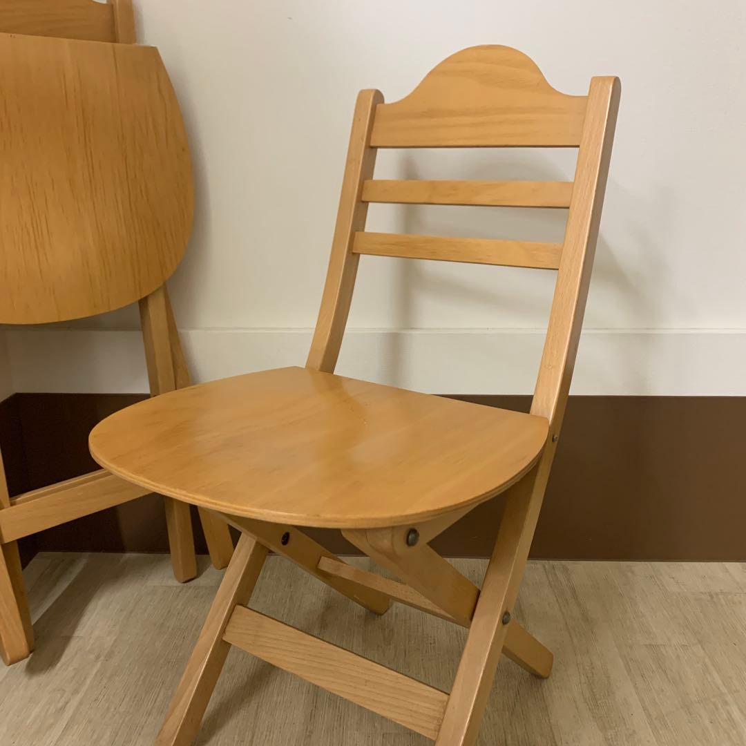 maruni マルニ 折りたたみチェア 2脚set 椅子 レトロ