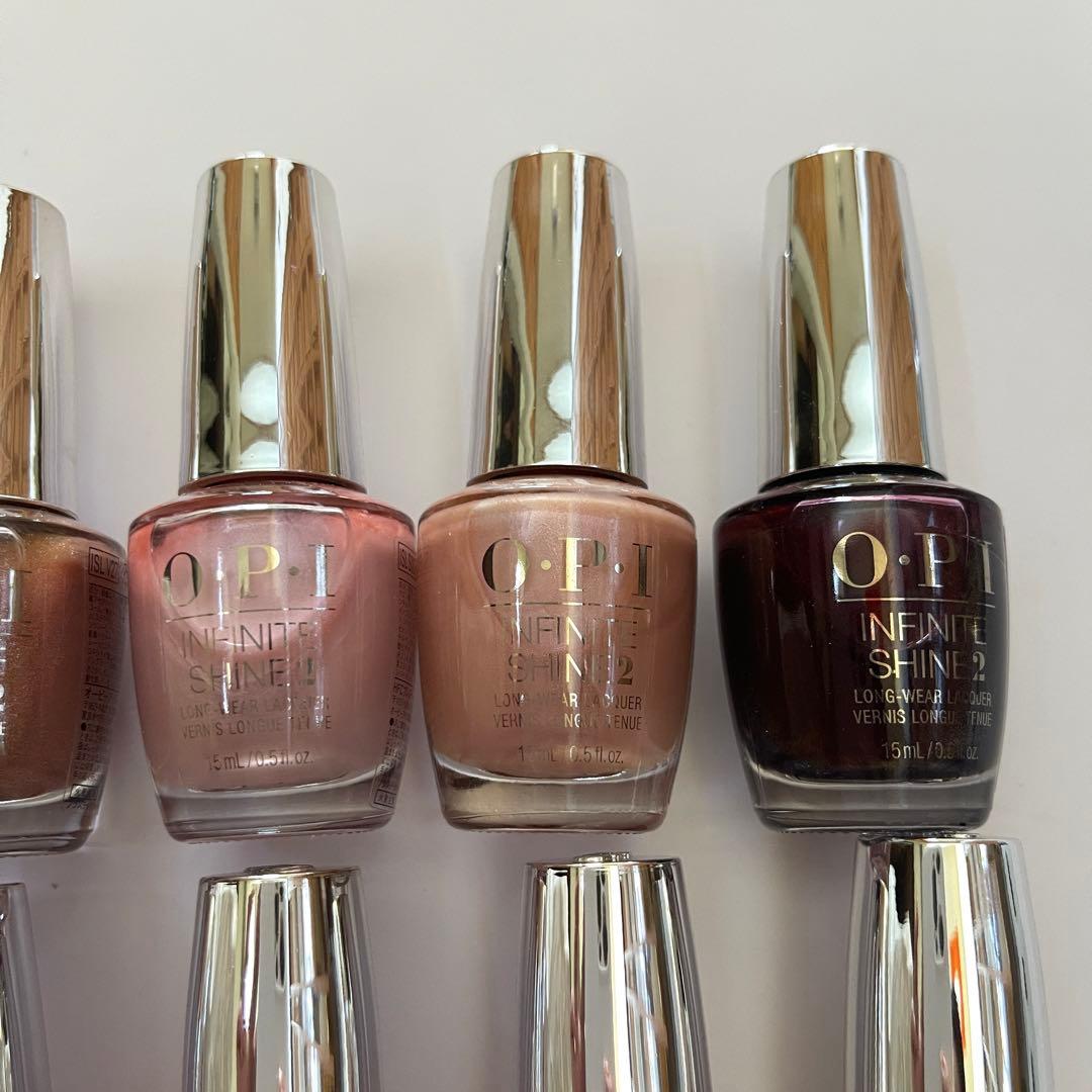 【スーパーセール❗️新品】OPIインフィニットシャイン〔ベージュ赤ピンク系〕
