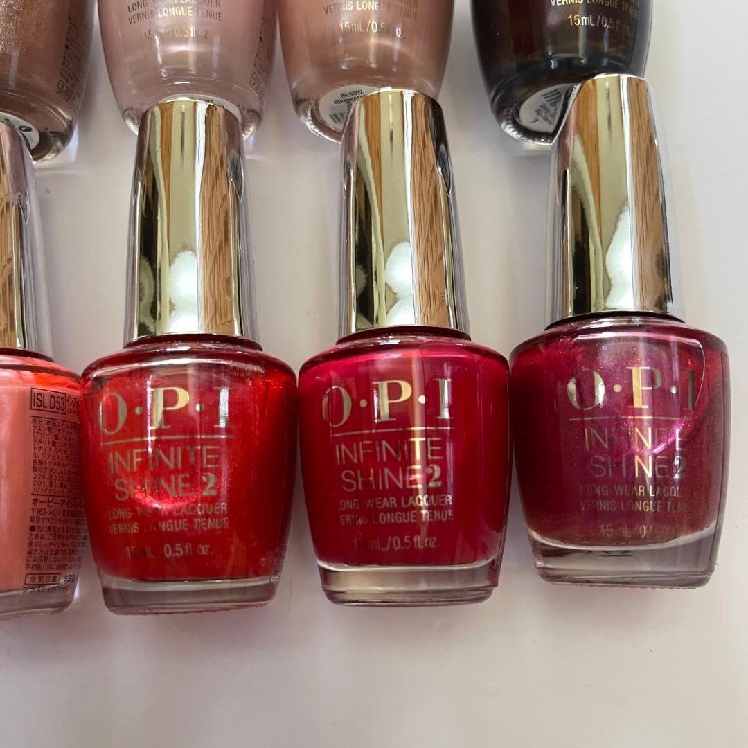 【スーパーセール❗️新品】OPIインフィニットシャイン〔ベージュ赤ピンク系〕