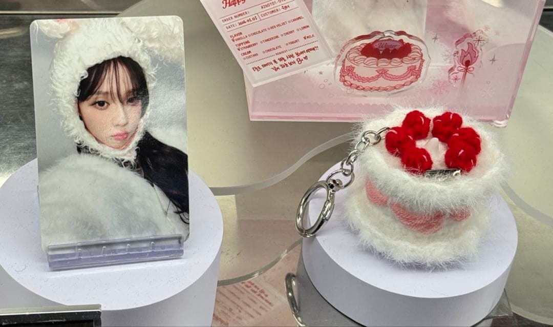 aespa ウィンター バースデー センイル トレカ キーリング - メルカリ