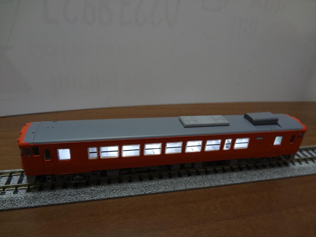 キハ40系2000番台 吉備線 桃太郎ラッピング仕様 2両編成 白色室内灯組込