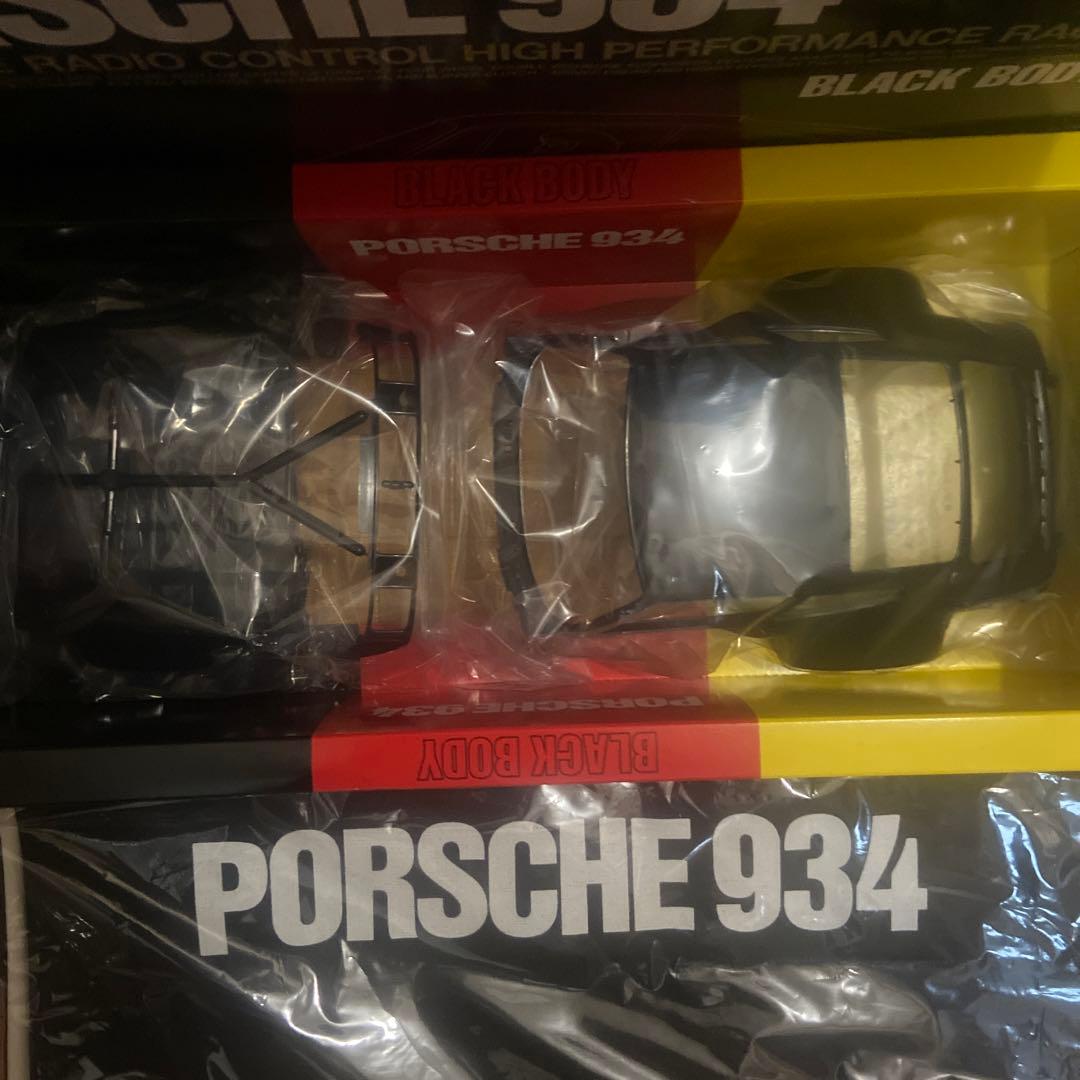 タミヤ1/12ブラックポルシェ 934 GT-01シャーシ限定 - メルカリ